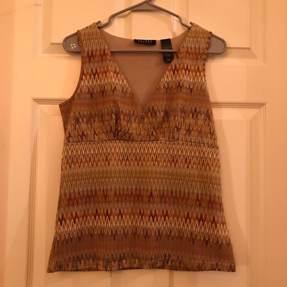 Sleeveless summer top